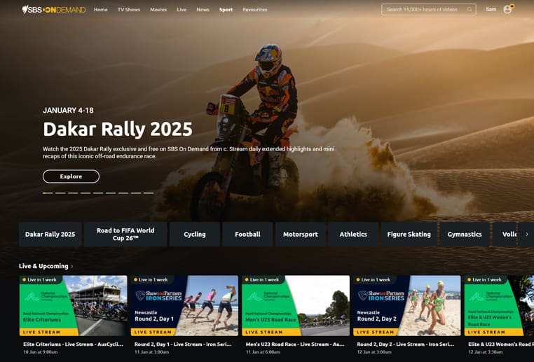 Dakar Rally op SBS on Demand De Dakar Rally live en gratis te zien op SBS on Demand