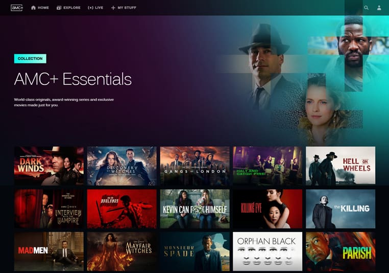 Series op AMC+ AMC series streaming op AMC+