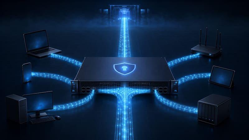 Wat is een VPN-concentrator?